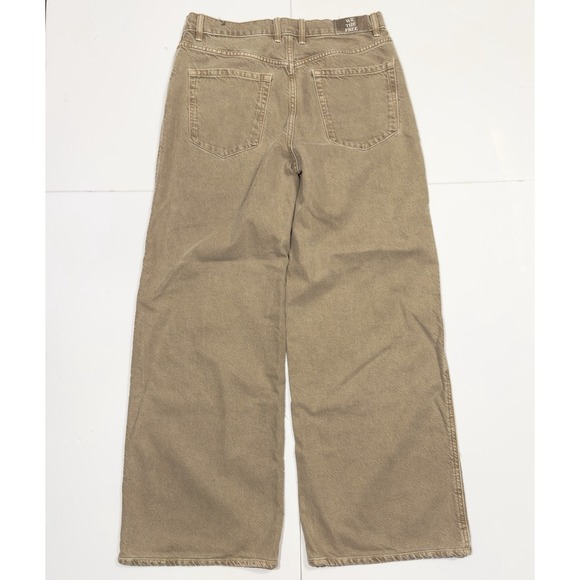 We the Free Final Countdown Low Rise Cuffed Boyfriend Jeans Baggy Wide Leg Sz 32 - Picture 16 of 16